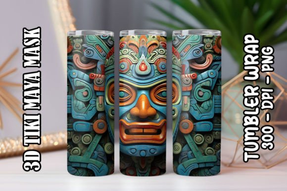 3D Maya Kane Tumbler: A Versatile and Stylish Addition to Your Drinkware
