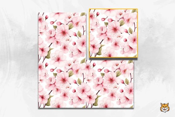 Cherry Blossom Seamless Pattern 17: A Strategic Design Element for Creative Projects