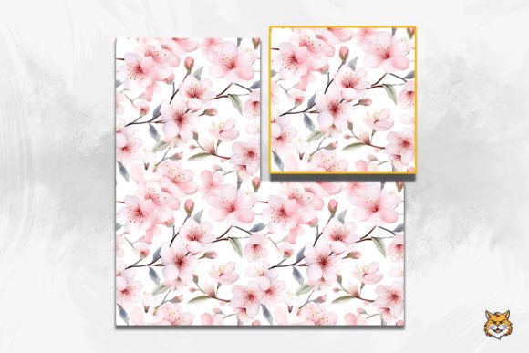 Cherry Blossom Seamless Pattern 2: A Versatile Design for Your Creative Projects
