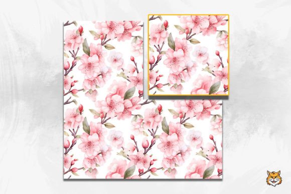 Discover the Versatility of Cherry Blossom Seamless Pattern 5