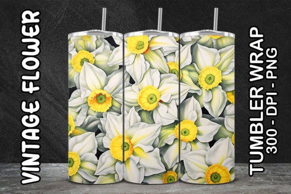 Exploring the 3D Daffodil Flower Tumbler: A Versatile and Creative Digital Asset