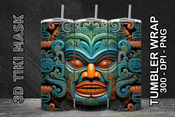 Exploring the 3D Maya Tiki Tumbler 52: A Comprehensive Guide
