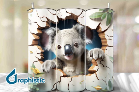 Exploring the Versatility of Koala 3D Smash Wall Art Background 15
