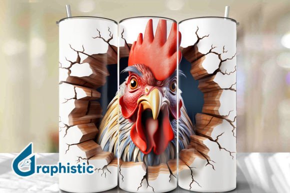Exploring the Versatility of Rooster 3D Smash Wall Art Background 21