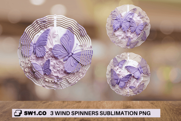 Strategic Use of 3D Butterfly Flowers Wind Spinner PNG for Enhanced Visual Impact
