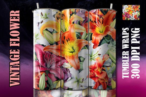 Strategic Use of 3D Lily Flower Tumbler 2 for Enhanced Branding and Creativity
