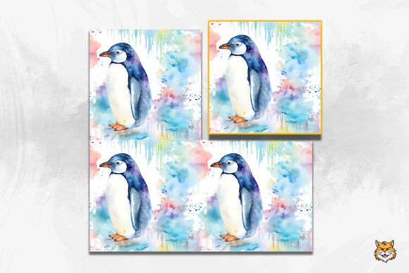 Strategic Use of Penguin Seamless Pattern for Enhanced Creativity and Branding
