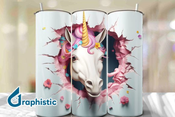 Unlocking Creativity with Unicorn 3D Smash Wall Art Background 11