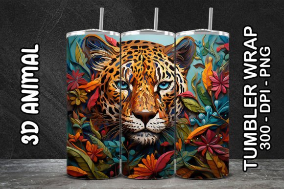 Unlocking the Potential of 3D Leopard Tumbler 3 for Your Brand and Projects